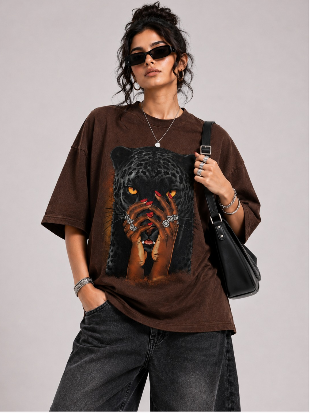 Panther Within Oversized T-Shirt