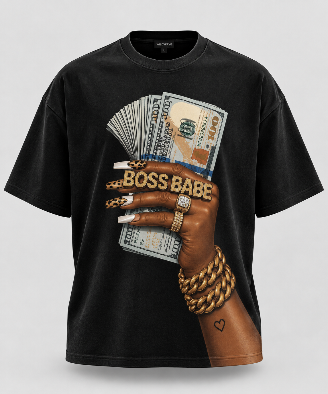 Boss babe oversized tshirt