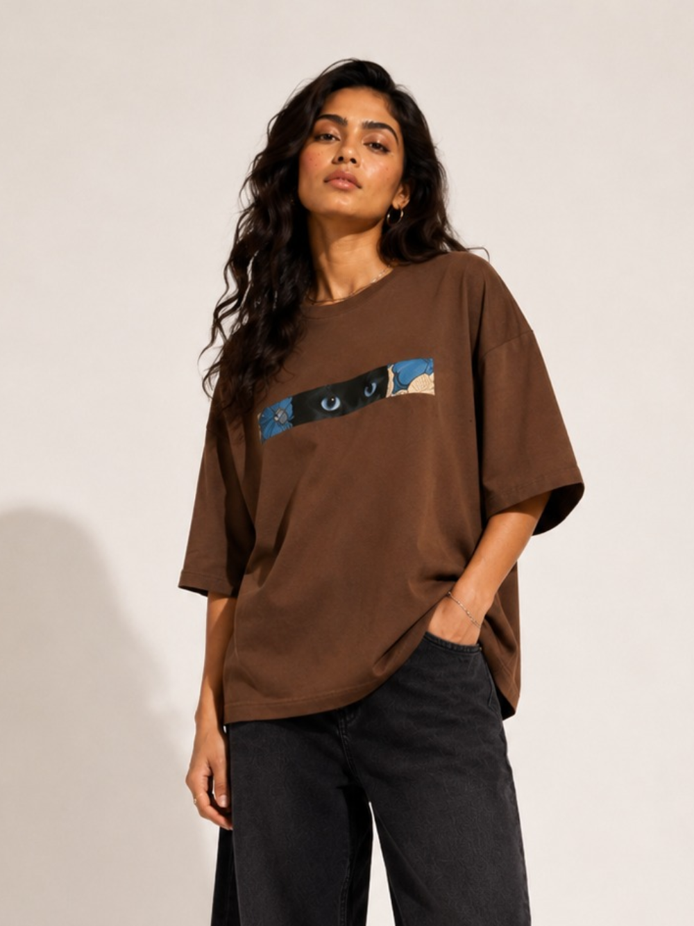Peek-A-Boo Kitty Tee