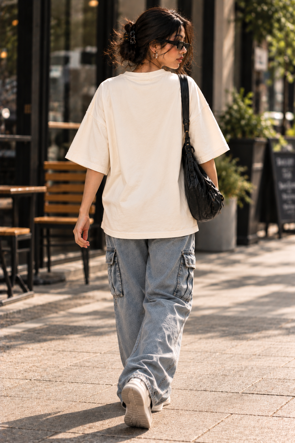 Chill Vibes oversized tee