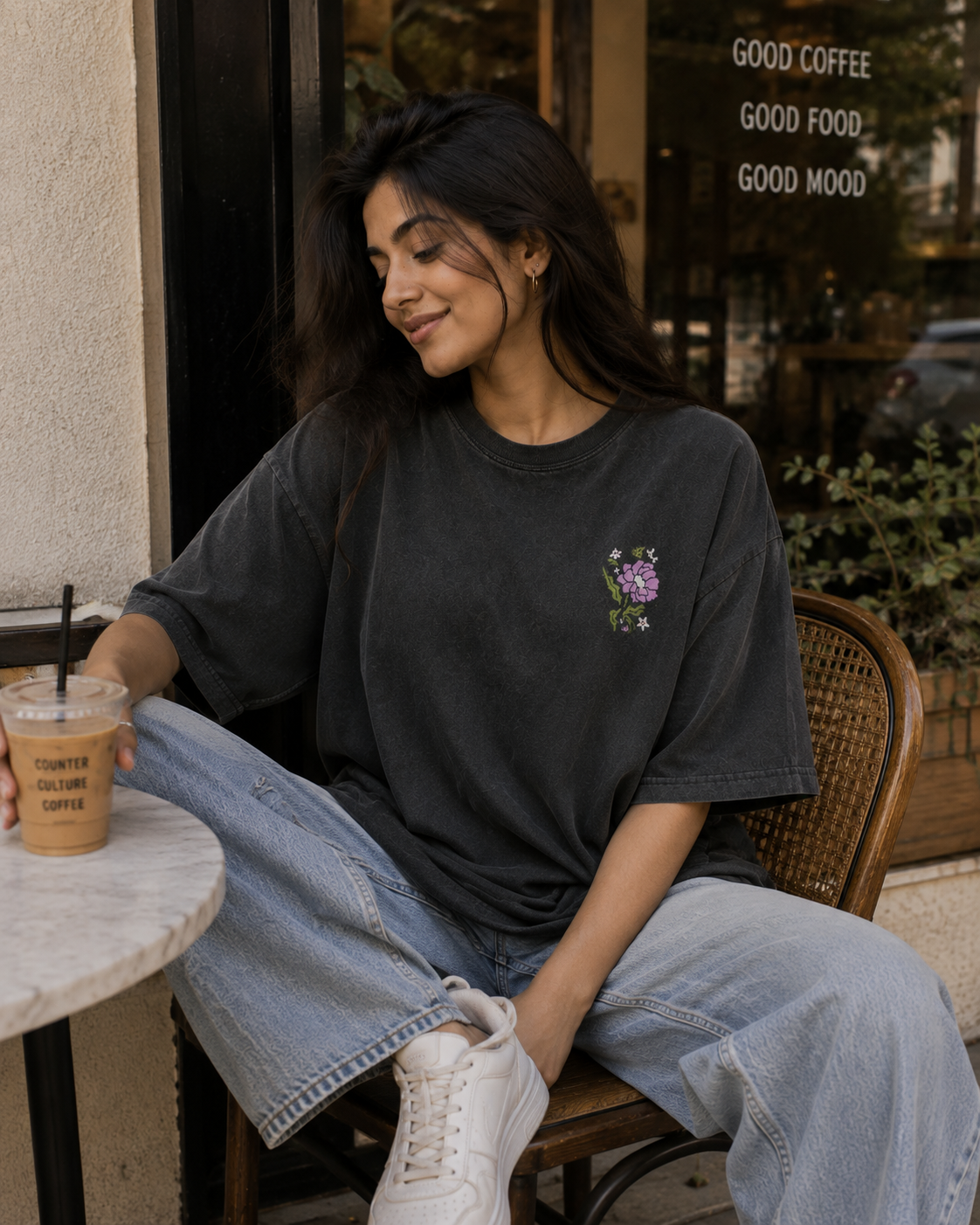 Good energy oversized t-shirt
