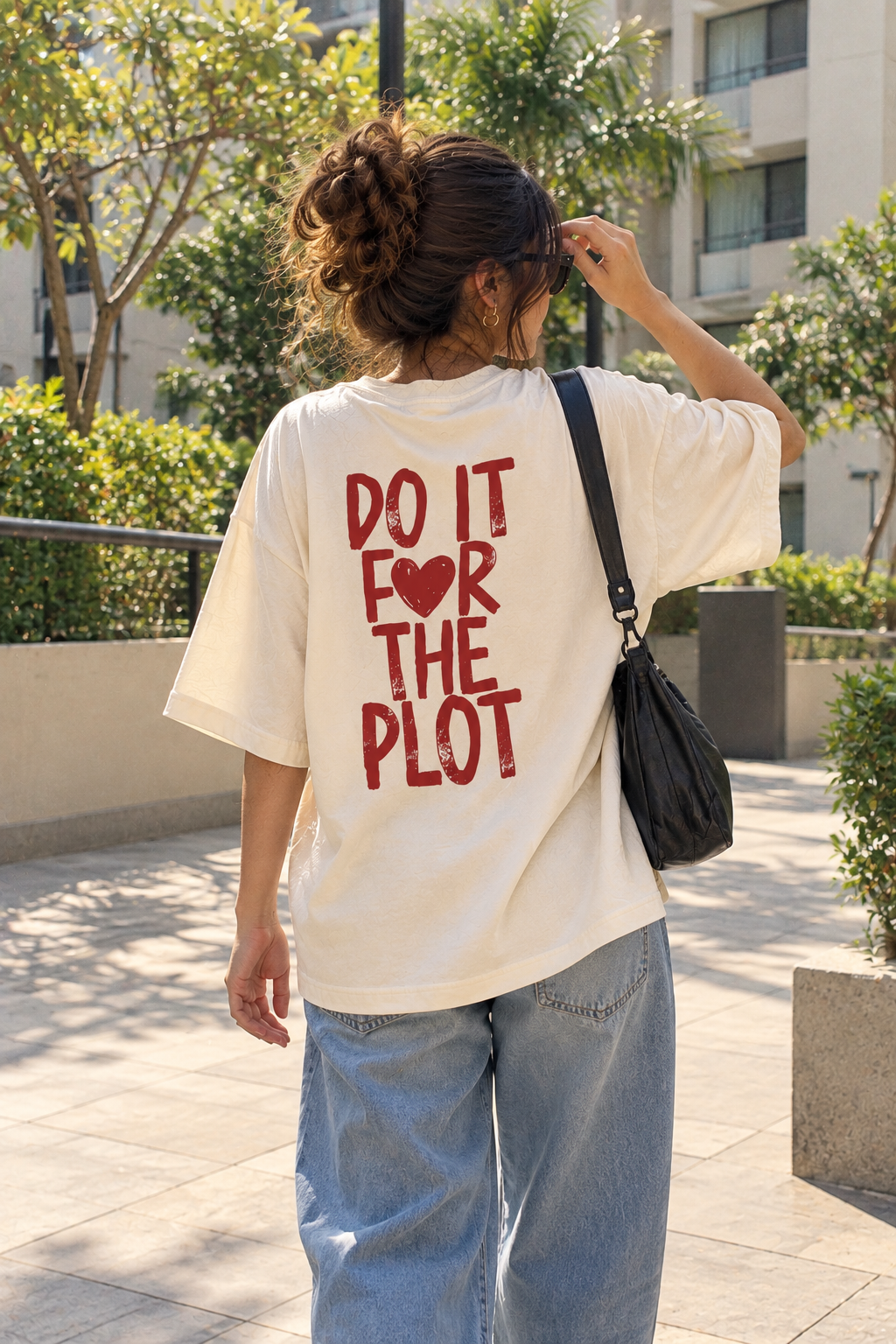Do It For The Plot oversized Tee