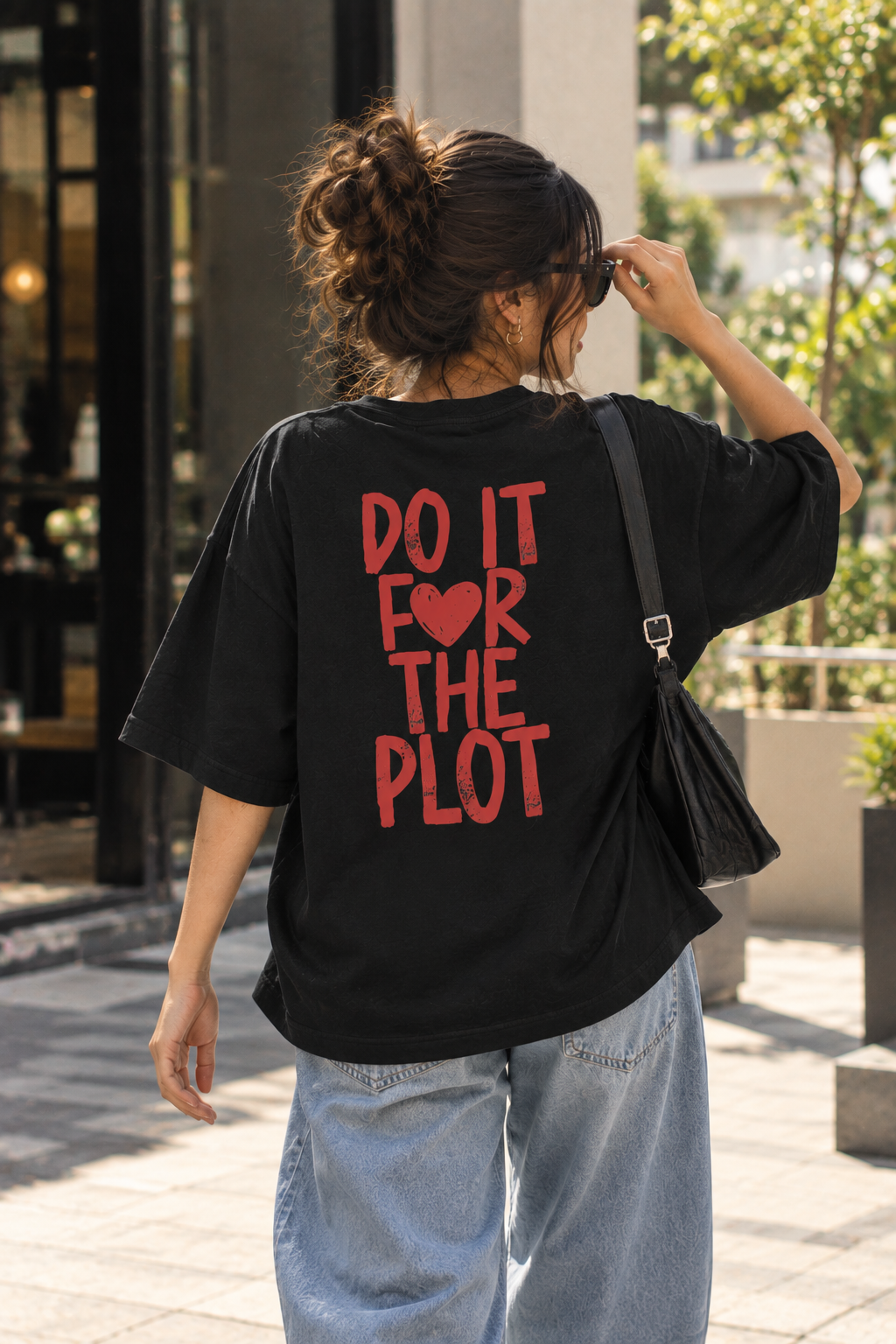 Do It For The Plot oversized Tee