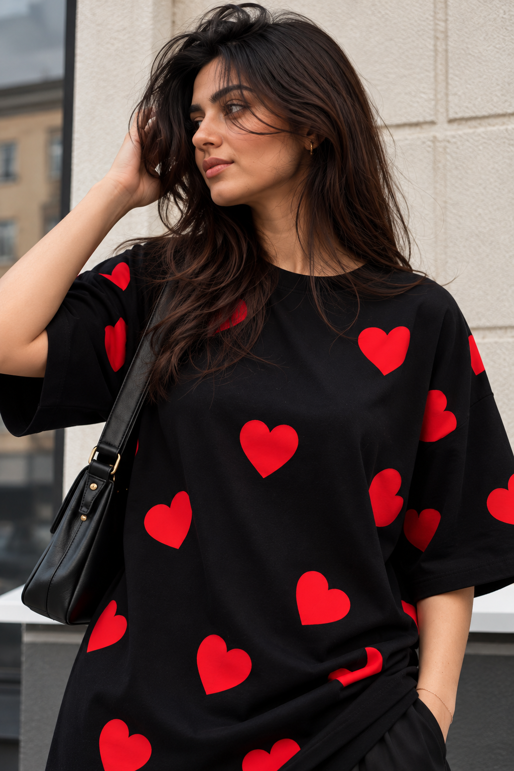 HEART ATTACK OVERSIZED TEE