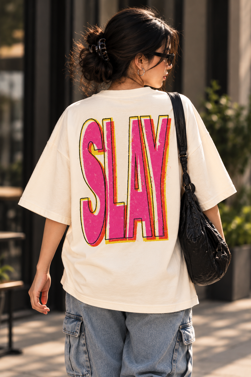 SLAY GIRL Oversized Tee