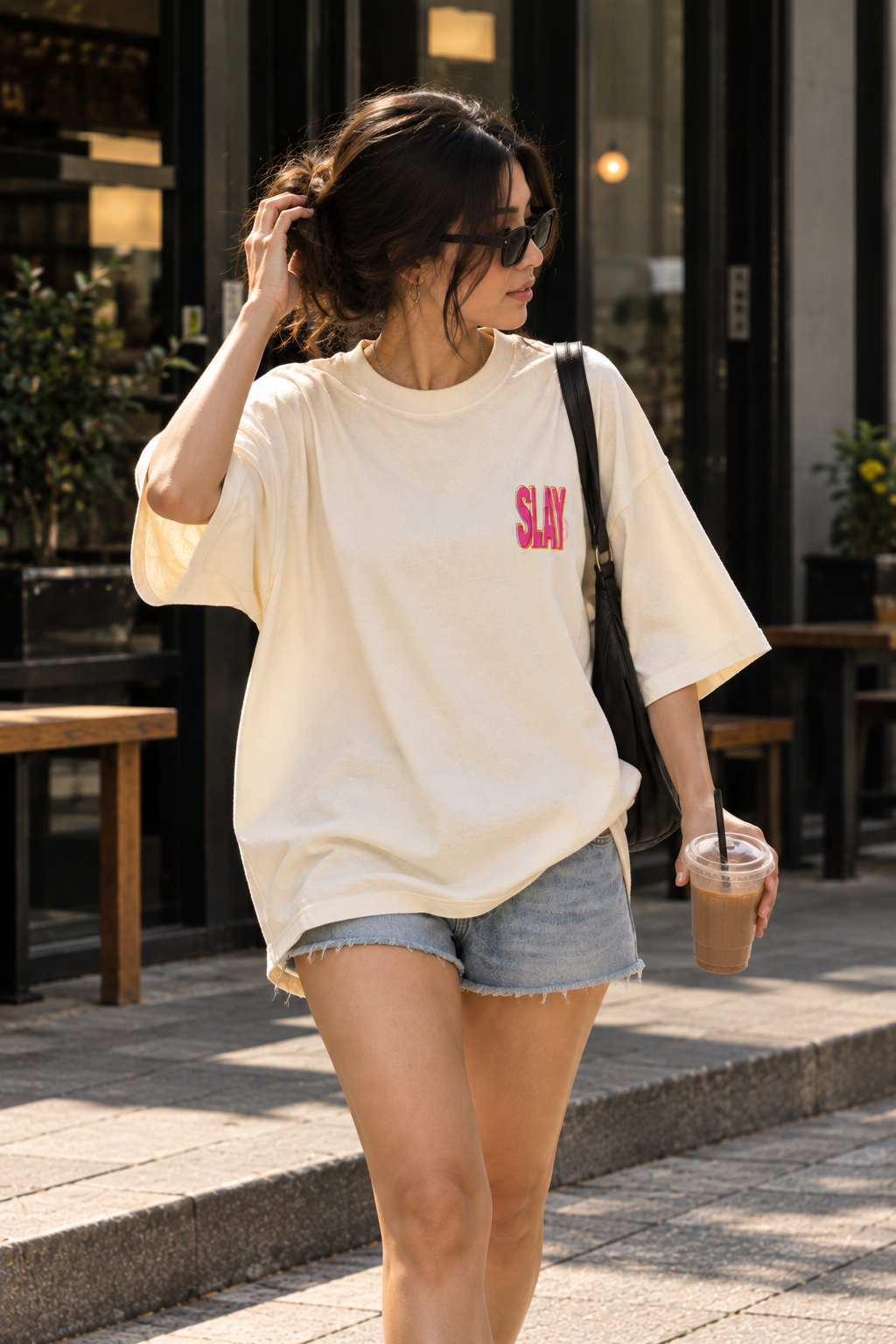SLAY GIRL Oversized Tee